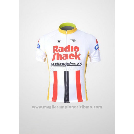 2011 Abbigliamento Ciclismo Radioshack Campione Stati Uniti Manica Corta e Salopette